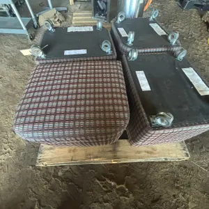 (4) Foot Stools on Wheels
