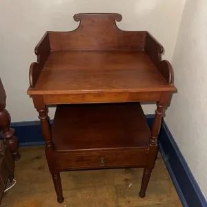 Absolutely gorgeous antique side/end table/nightstand