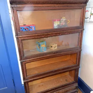 Antique barrister bookcase-Imperial