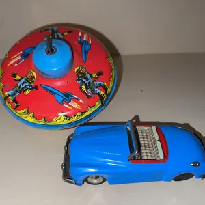 SCHUCO tin litho Car, etc.
