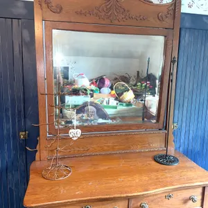 Absolutely gorgeous antique dresser with mirror