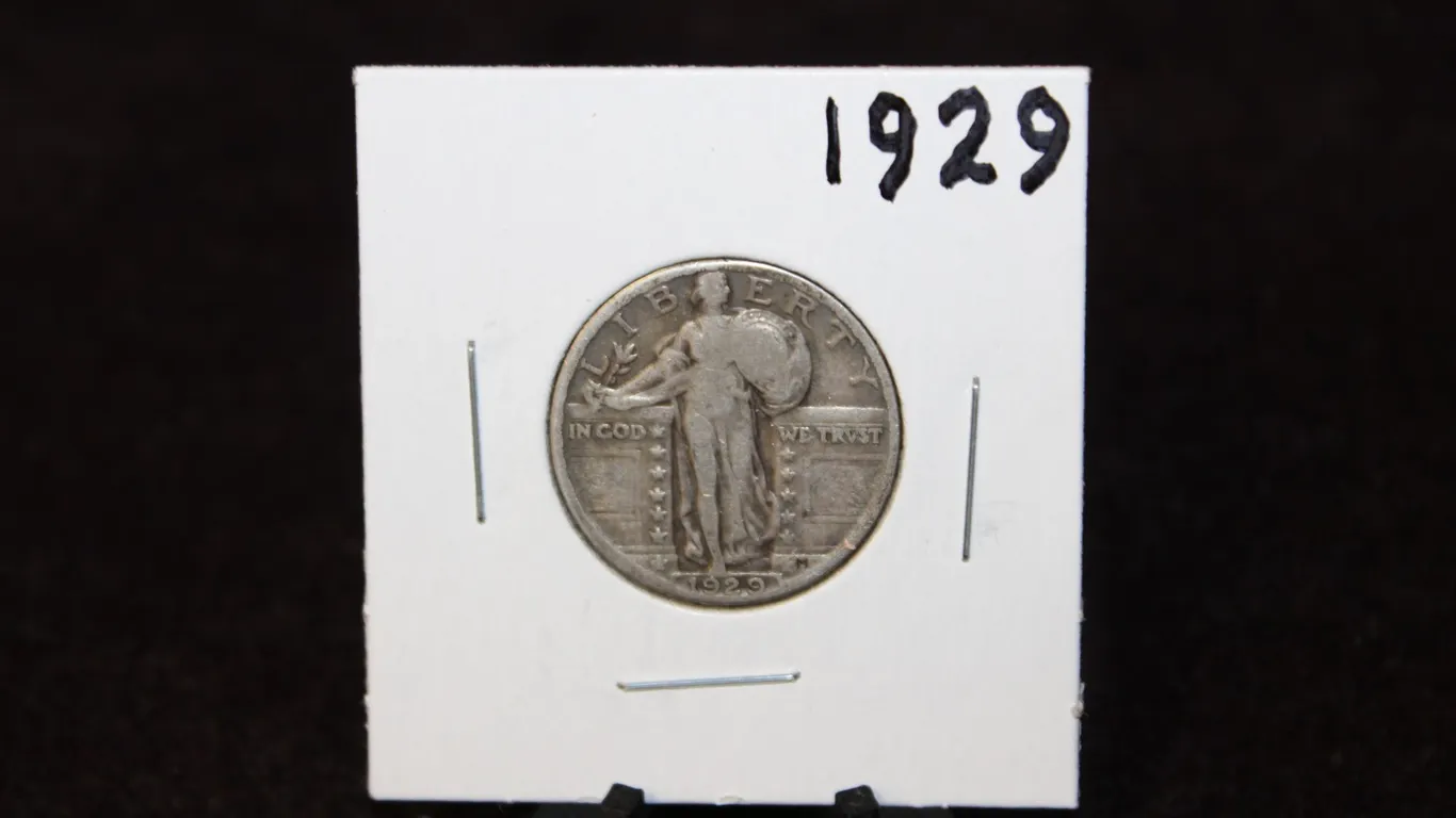 1929 U.S. Standing Liberty Silver Quarter