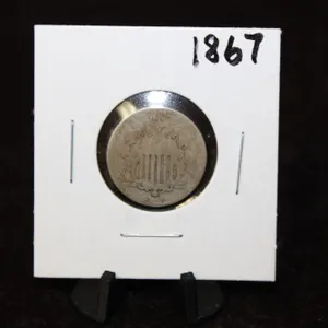 1867 U.S. Shield Nickel