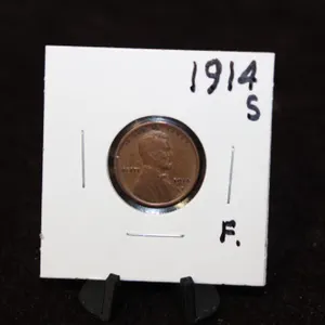 1914-S U.S. Lincoln Whear Cent