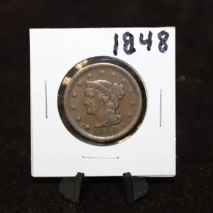 1848 U.S. Liberty Head Large Cent