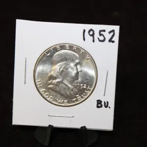 1952 U.S. Franklin Half Dollar