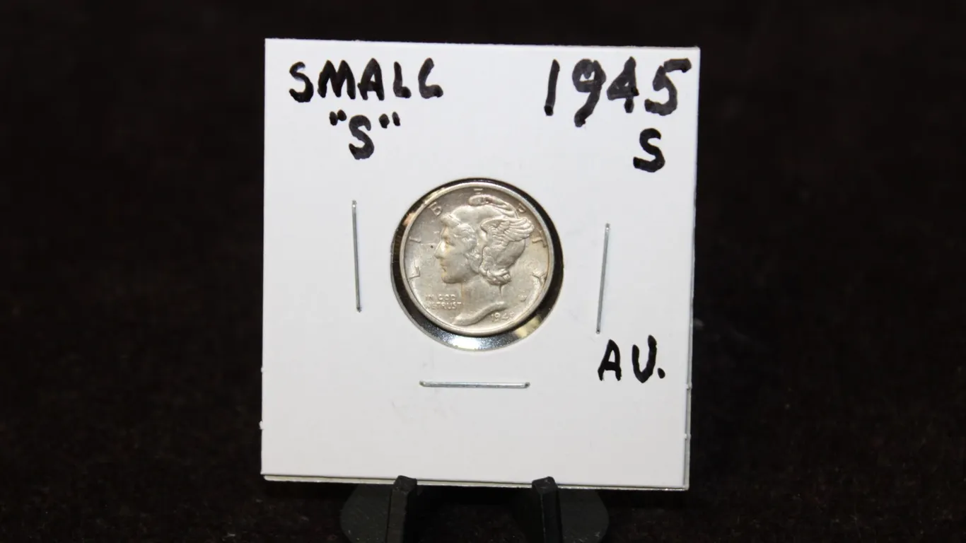 1945-S U.S. Mercury Silver Dime