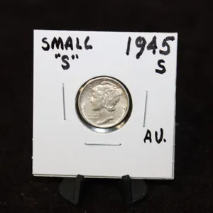 1945-S U.S. Mercury Silver Dime