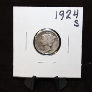 1924-S U.S. Mercury Silver Dime