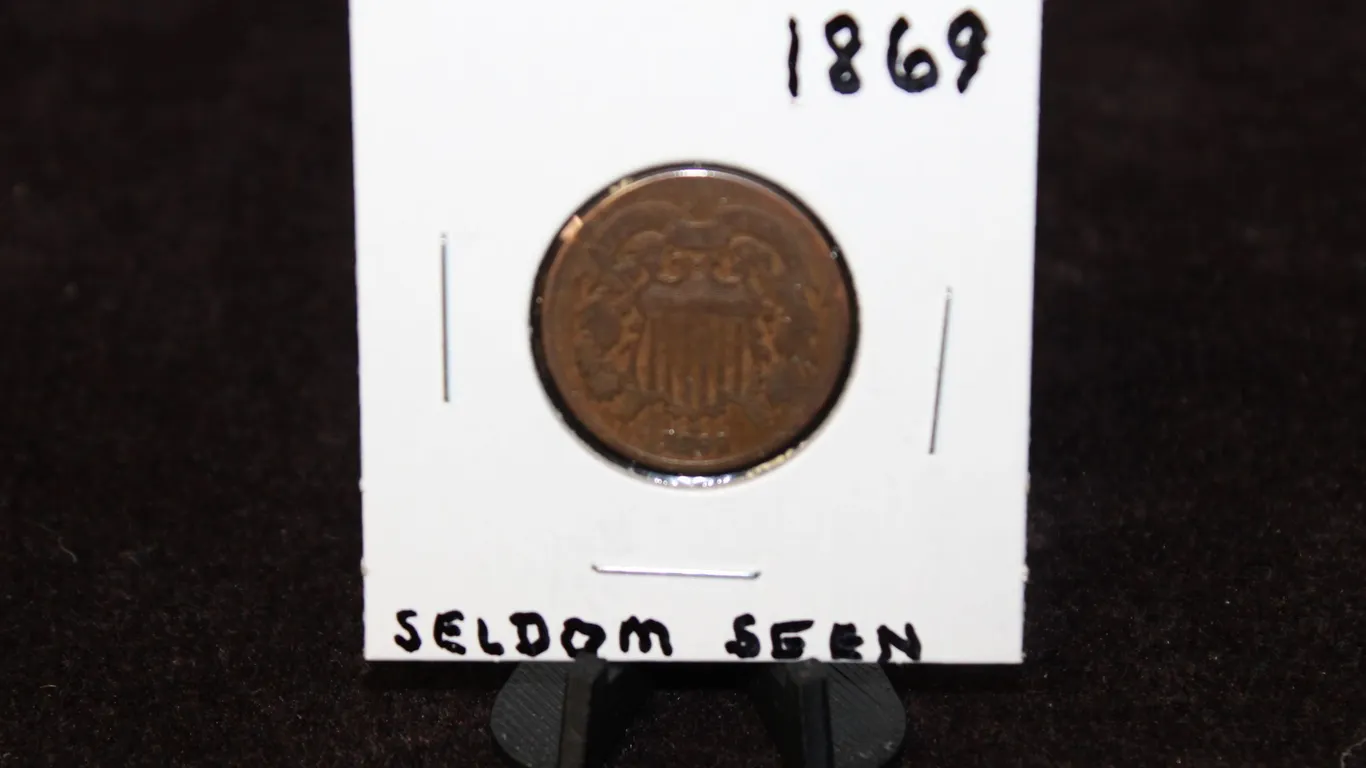 1869 U.S. Shield Two-Cent Piece