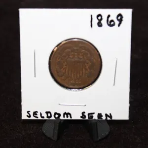 1869 U.S. Shield Two-Cent Piece