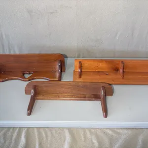 Three Decorative Wall Shelves