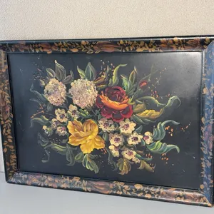 Wooden Tole Tray