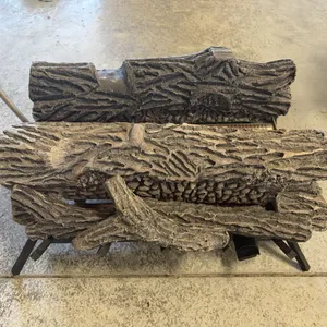 Gas Log Fireplace Insert