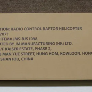 RC Raptor Helicopter New in Box