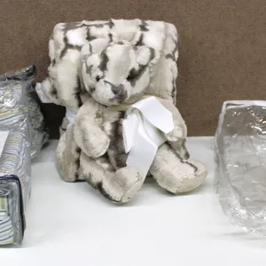 Twin Sheet Sets & Plush Bear Blanket Set