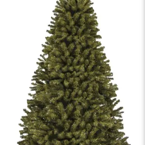 7.5ft Premium Unlit Realistic Spruce Holiday Décor w/Dense Branches, Easy Assembly, Metal Base