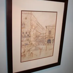 A. Fletcher Venice Architectural Print