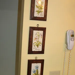 Botanical Ceramic Wall Plaques