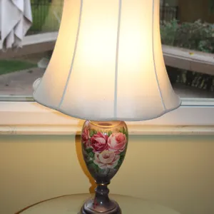 Floral Table Lamp