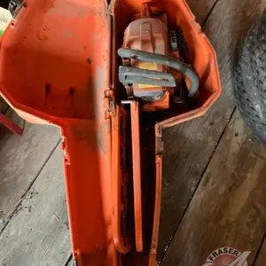 Husqvarna 51 chainsaw w/ case , K31