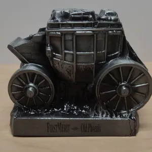 First Merit Old Phoenix Metal Stagecoach Bank