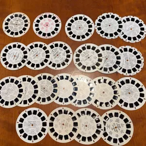 Large lot of view master reels.