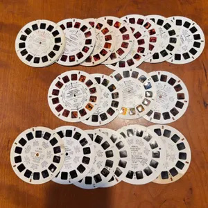 Large lot of view master reels. Includes the Muppets and others
