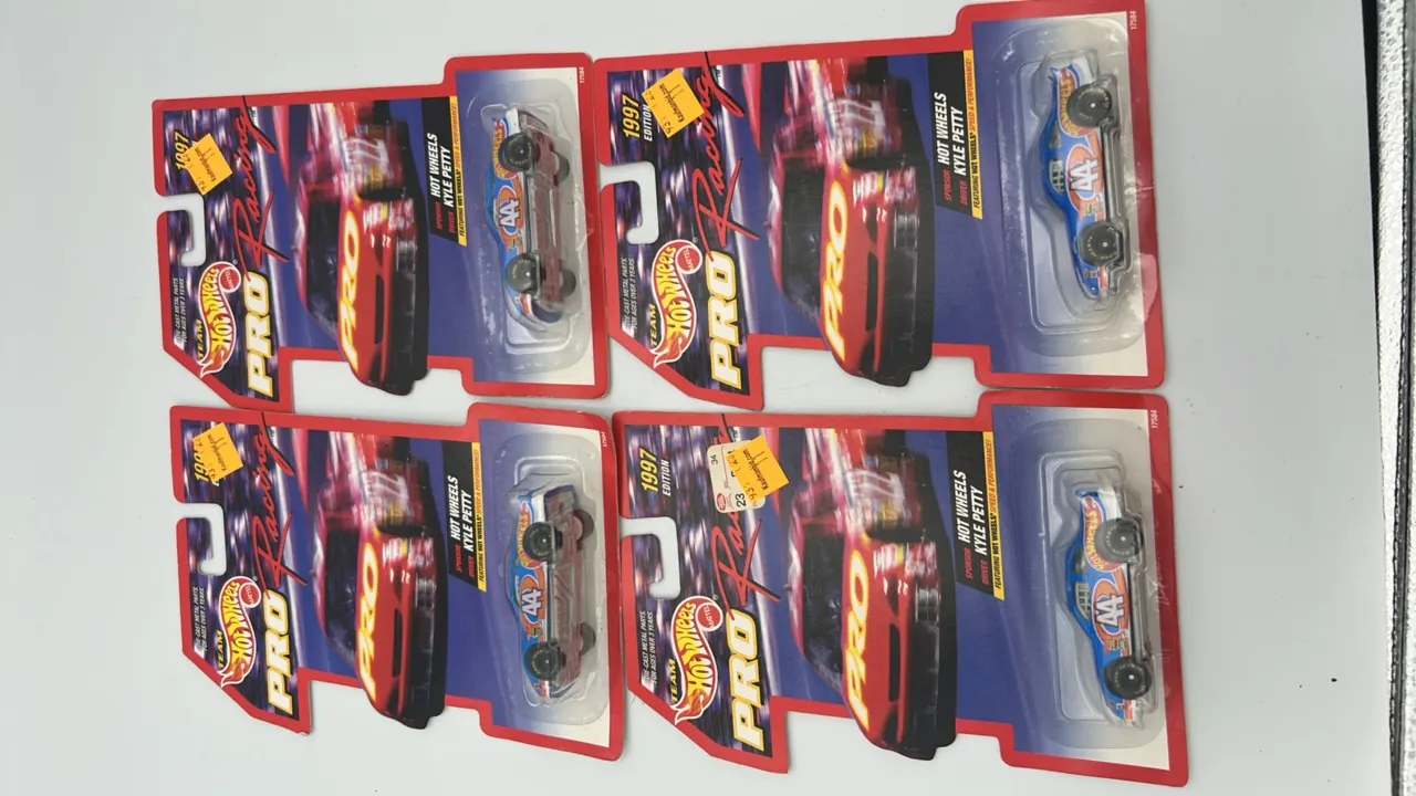 (4) Hot Wheels NASCAR Cars-**SEE DESCRIPTION**