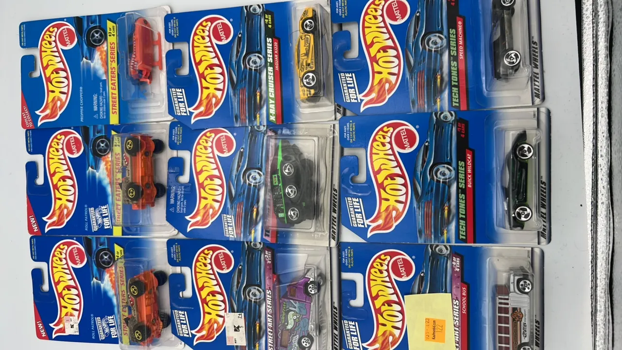 Assorted Hot Wheels Series Cars
