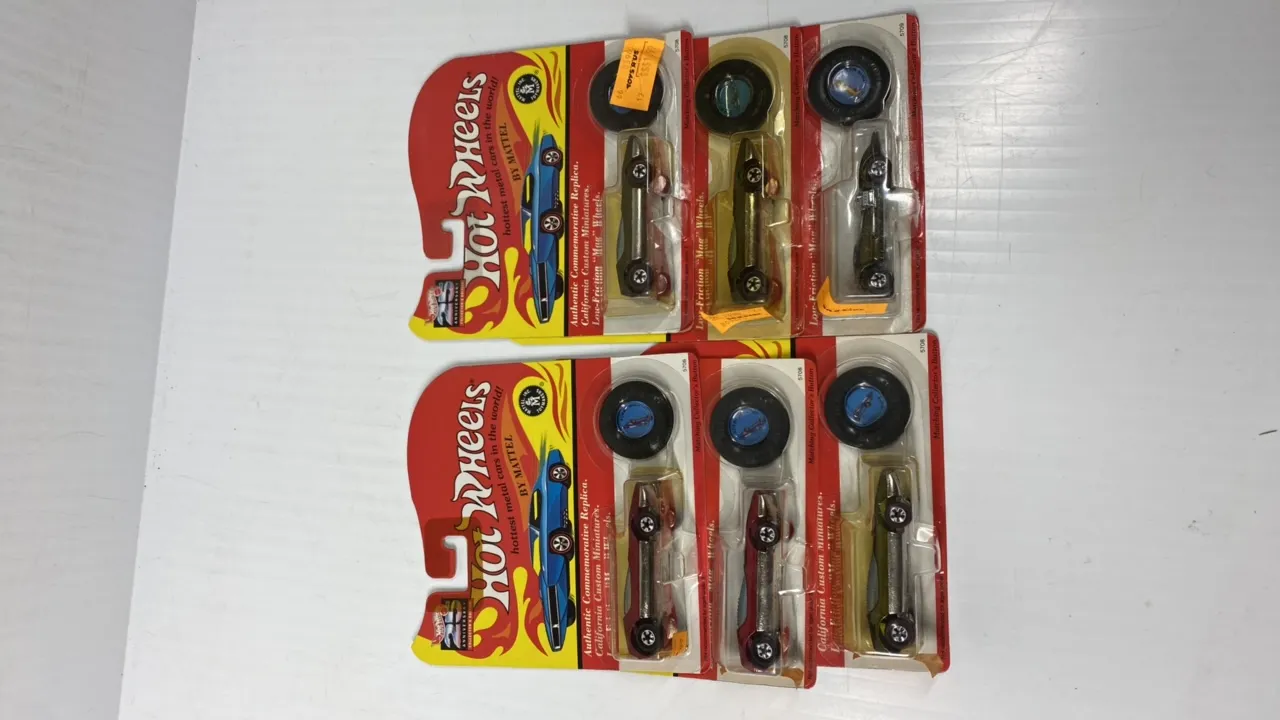 Hot Wheels 25th Anniversary Cars