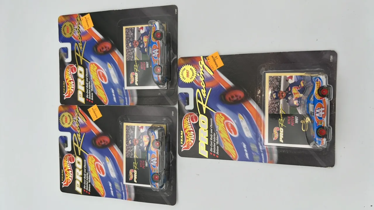 (3) Hot Wheels NASCAR Cars-**SEE DESCRIPTION**