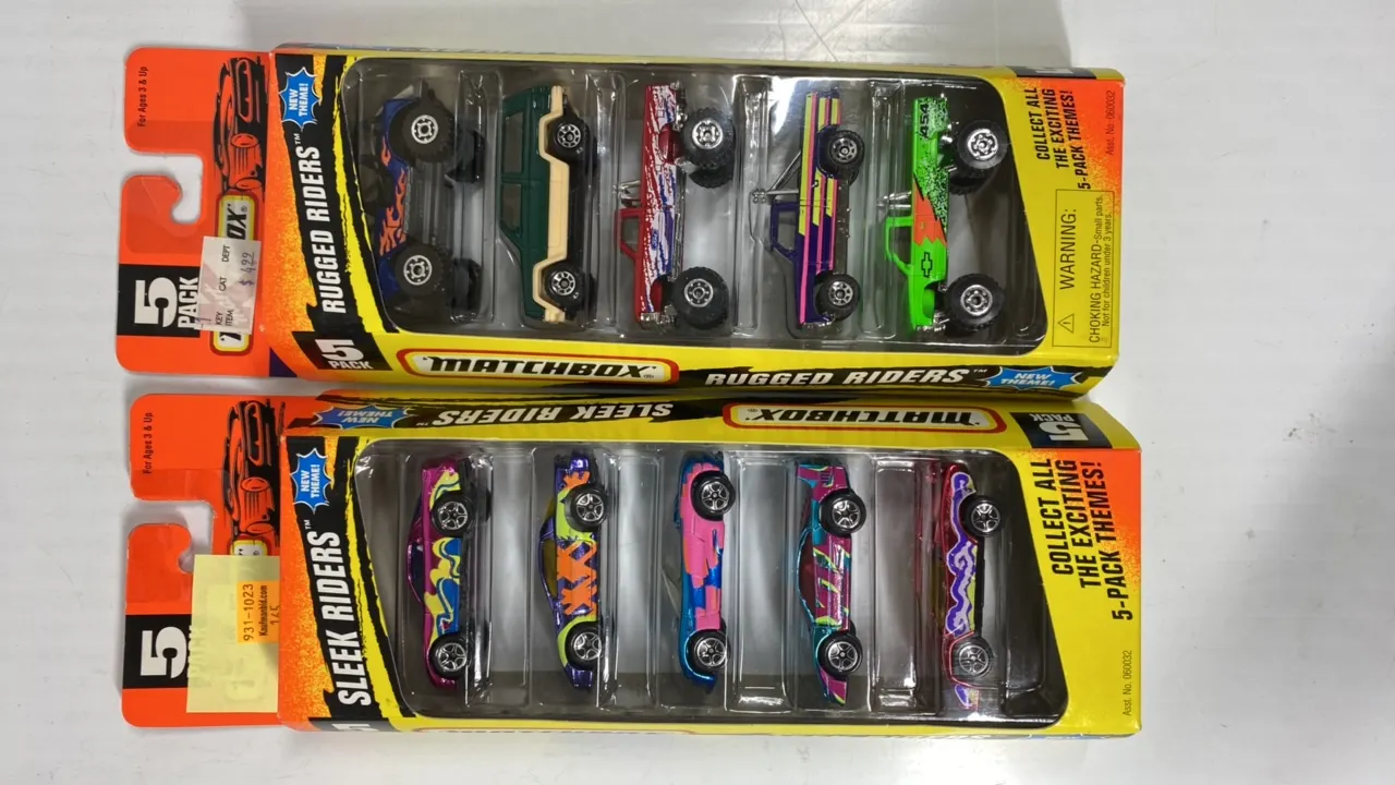 (2) 5 Pack Matchbox Car Set