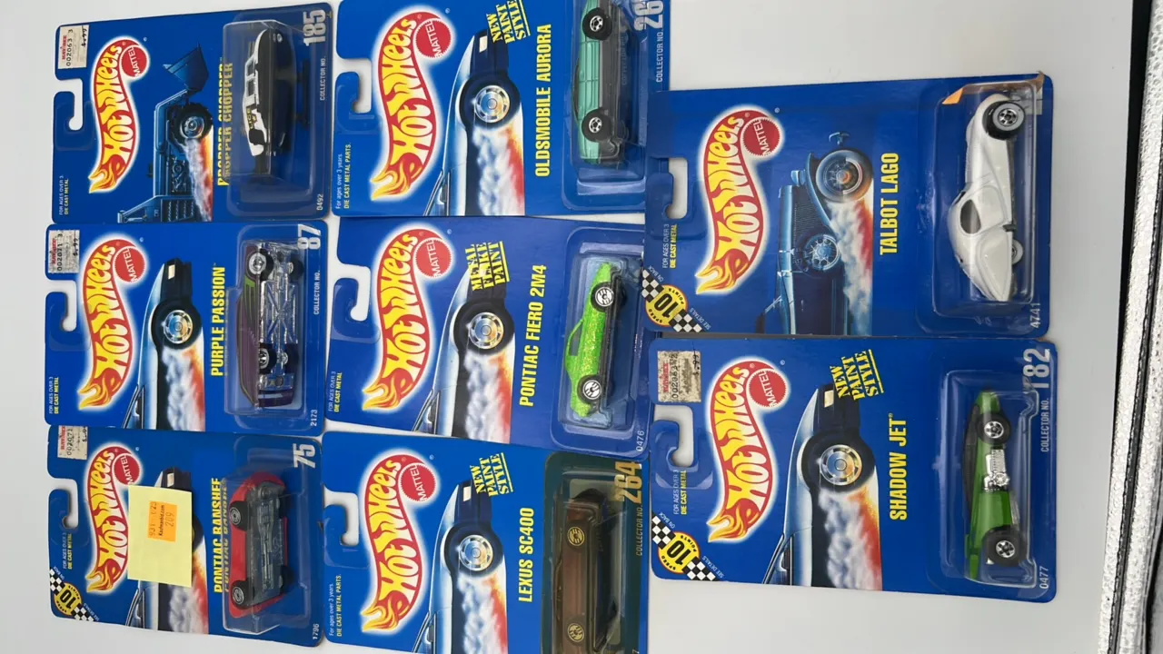 Hot Wheels 90s Cars
