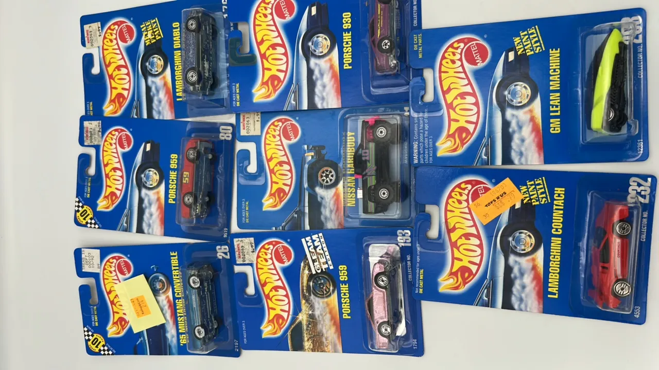 Hot Wheels 90s Cars