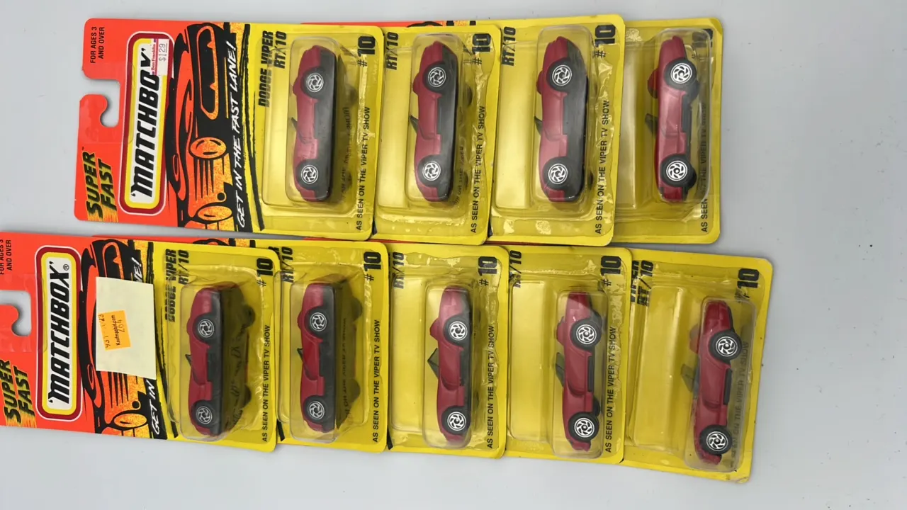 Matchbox Dodge Viper Cars