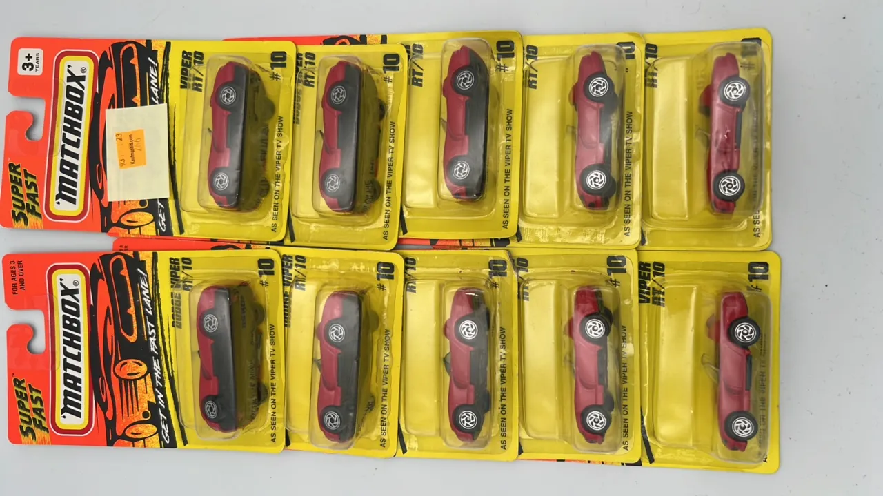 Matchbox Dodge Viper Cars
