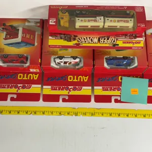 (4) Majorette Auto Service, Majorette Shell Tractor Trailer