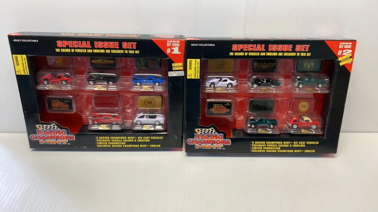 Racing Champion Mint 1996 #1 & #2