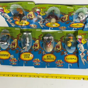 (9) Tyco Looney Tunes Collectible Figures