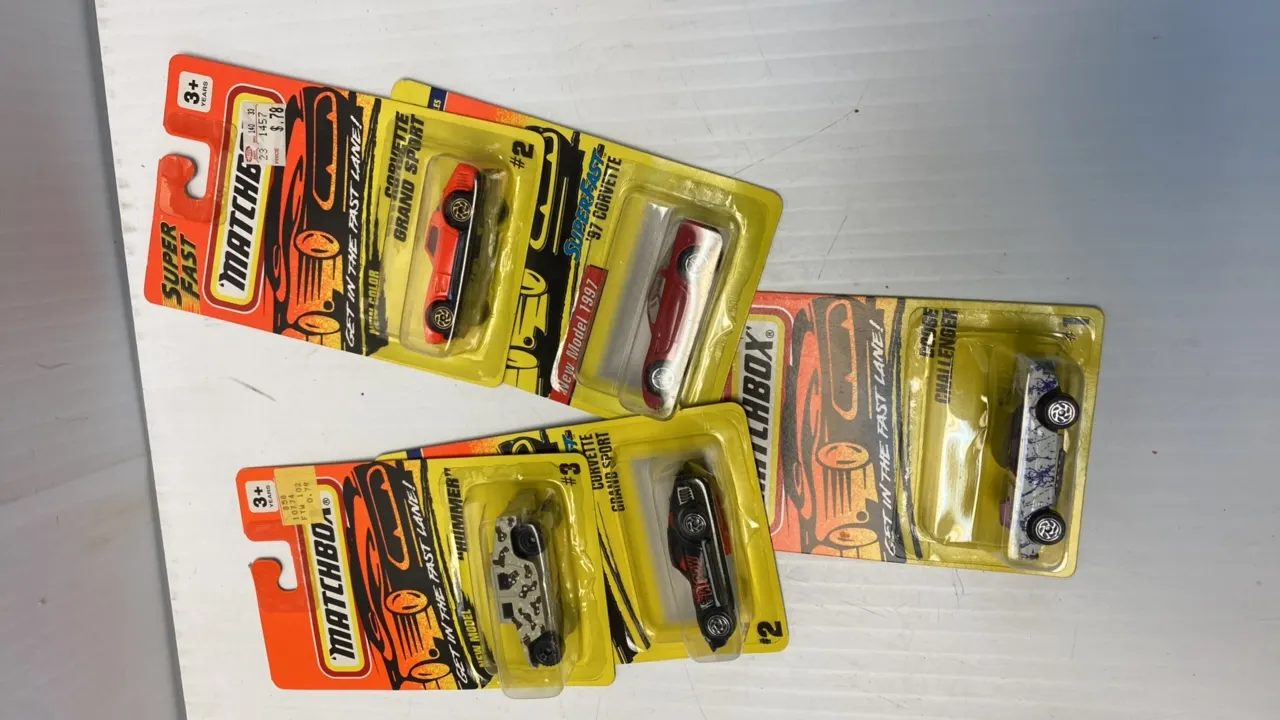 (5) Vintage Matchbox Cars