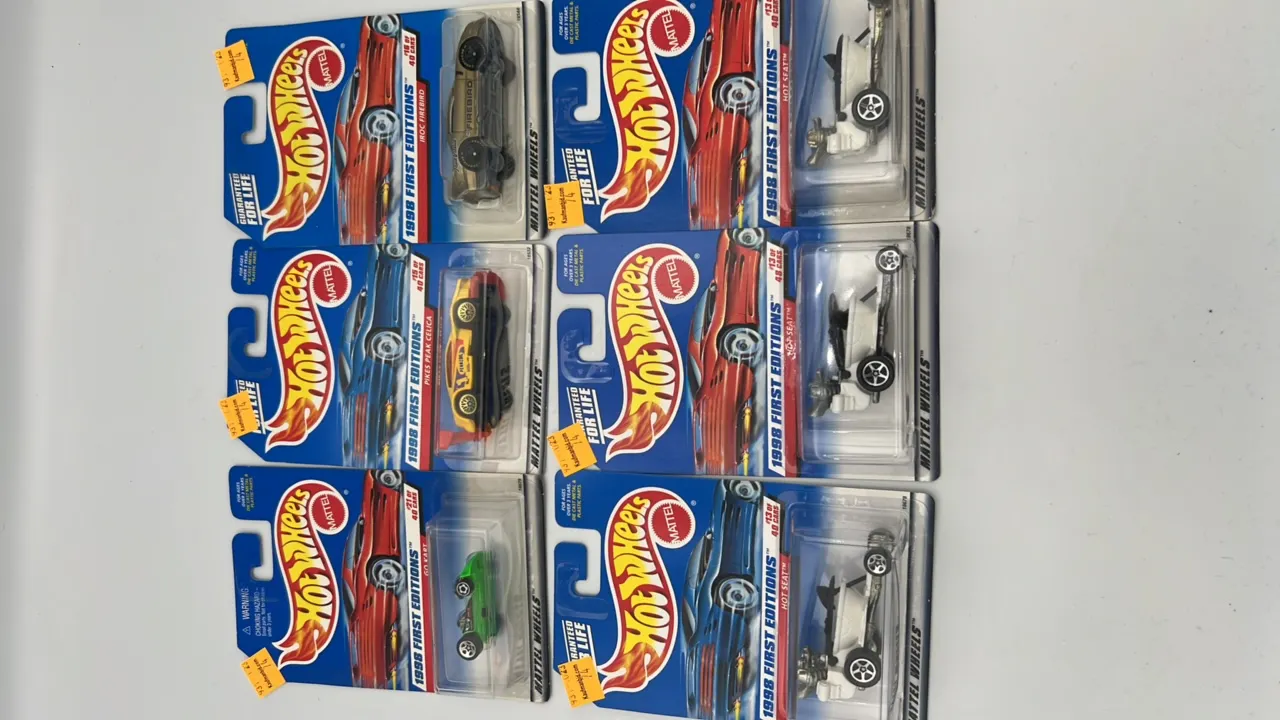 Hot Wheels 1998 First Edition Cars-**SEE DESCRIPTION**