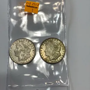 2 - 1921-S Morgan Silver Dollars