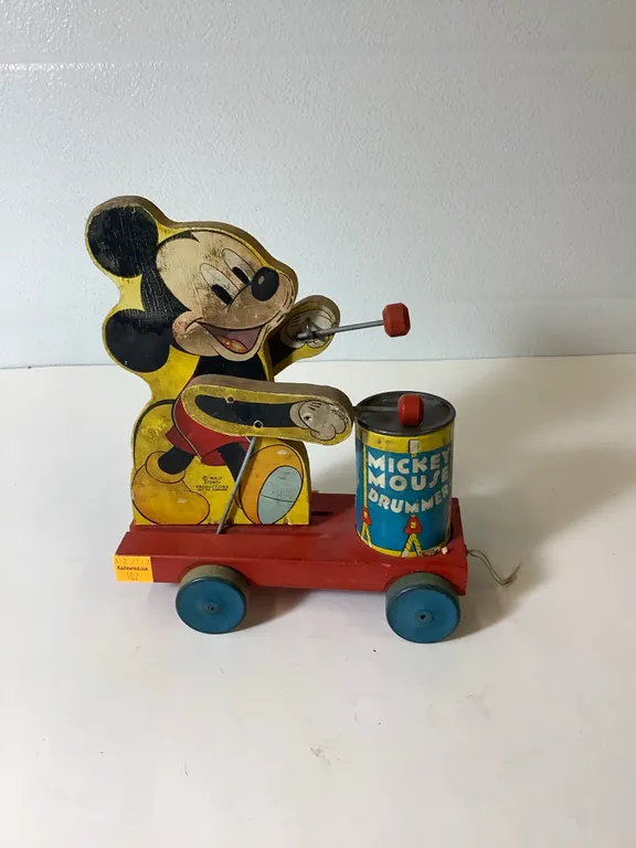 Walt Disney Productions - Mickey Mouse pull toy