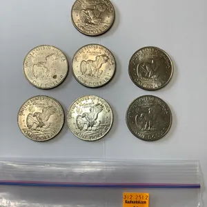 7 - 1971-D Eisenhower Silver Dollar