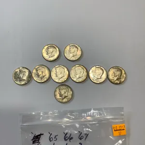 1 - 1965 Kennedy Halves, 6 - 1966 Kennedy Halves, 2 - 1967 Kennedy Halves