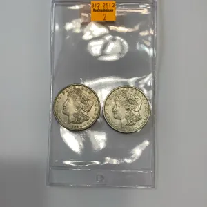 2 - 1921 Morgan Silver Dollars