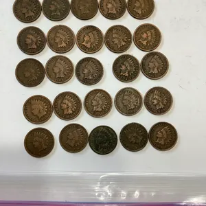 25 - 1904 - 1909 Indian Head Pennies