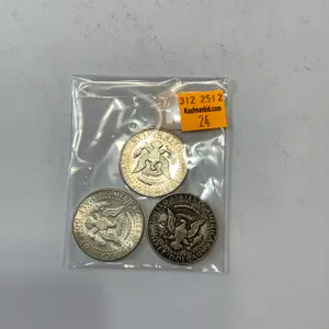 3 - 1964 Kennedy Half Dollars