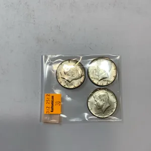 3 - 1964 Kennedy Half Dollar